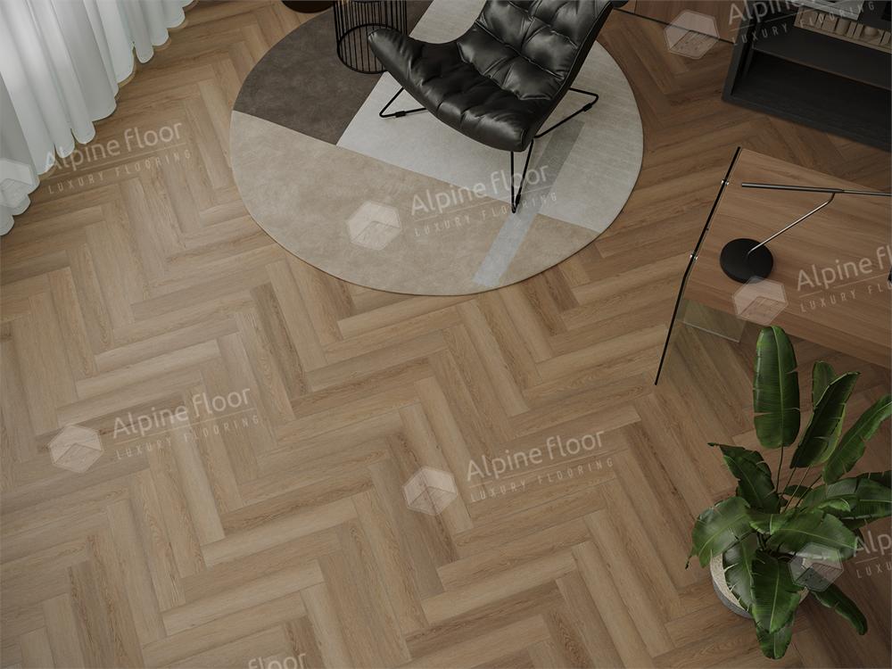 Кварцвиниловая плитка Alpine Floor Parquet LVT ЕСО 16-29 Дуб Батейн